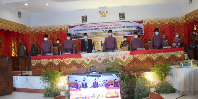 Pariwara DPRD Kabupaten Lima Puluh Kota Perwujudan Lima Puluh Kota Madani, Beradat dan Berbudaya Dengan Mematuhi Protokol Kesehatan