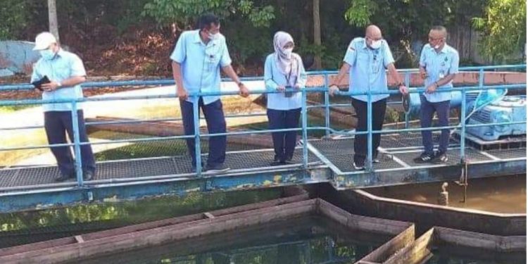 Jelang Idul Fitri, Dirut Hendra Pebrizal Kunjungi Instalasi Pengolahan Air