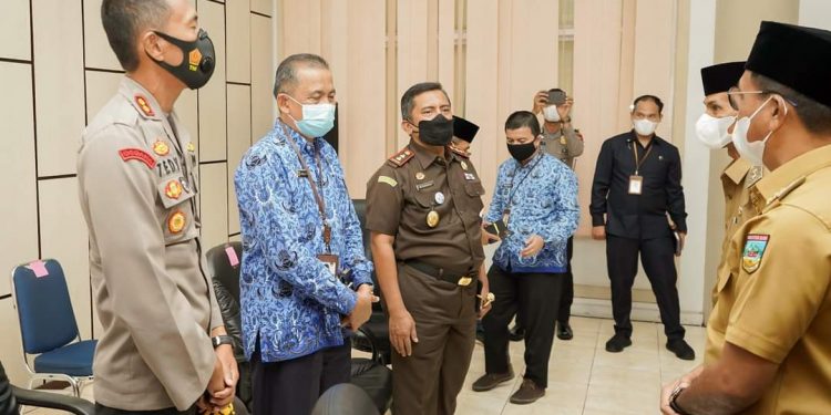 Forkopimda Solok Selatan Hadir Lengkap Dengarkan Pengarahan Presiden