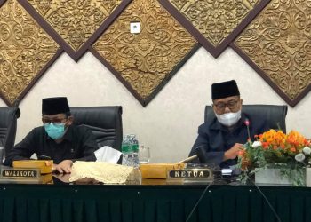 DPRD Kota Padang Rapat Paripurna Penyampaian Walikota Terhadap 3 Ranperda