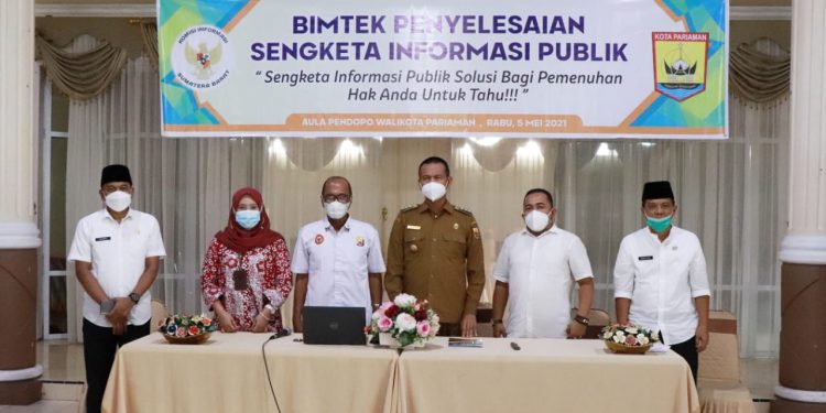 Walikota Pariaman Genius Umar: Informasi Tentukan Opini Masyarakat Terhadap Kinerja Pemerintah