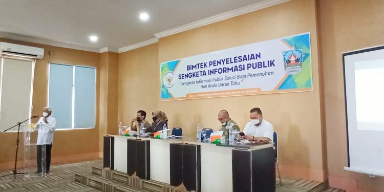Wabup Tegaskan Dhamasraya Jangan Sampai Ada Sengketa Informasi Publik