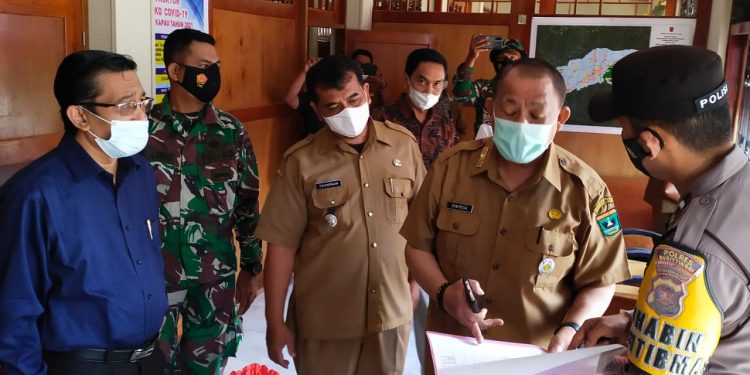 Tenaga Ahli Menkes dan Dinas PMD Tinjau Posko Nagari di Agam