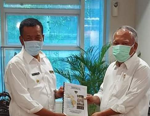 Temui Menteri PUPR, Bupati Rusma Yul Anwar Usul Pembangunan Infrastruktur