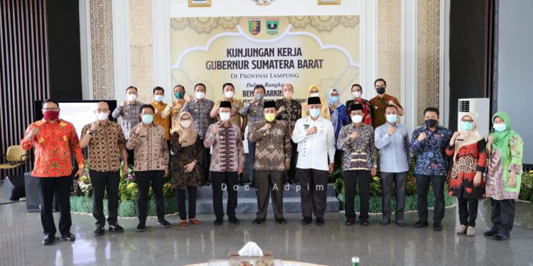 Gubernur Sumbar Kunker di Lampung