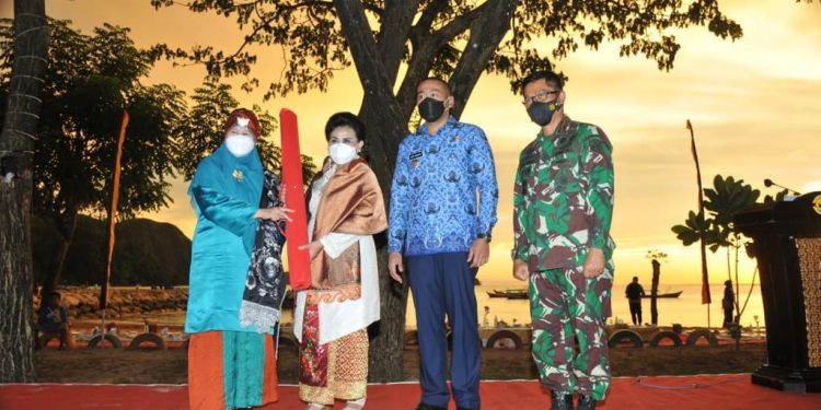 Jadi Sejarah, Istri Panglima TNI Nanny Hadi Tjahjanto Resmikan KBN Sungai Pisang