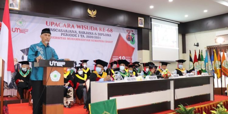 Gubernur Sumbar : Pemuda Agen Perubahan Hadapi Pandemi COVID-19