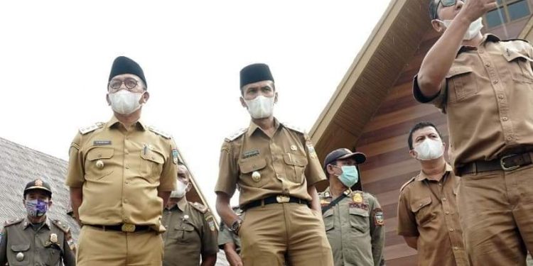 Bupati Solok Selatan Tinjau Bumi Perkemahan