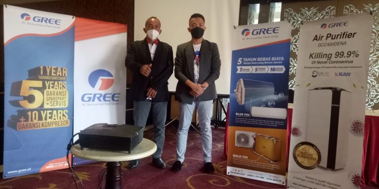 Hadir di Sumbar, AC GREE Sang Pembunuh Kuman yang Low Watt dan Garansi 10 Tahun