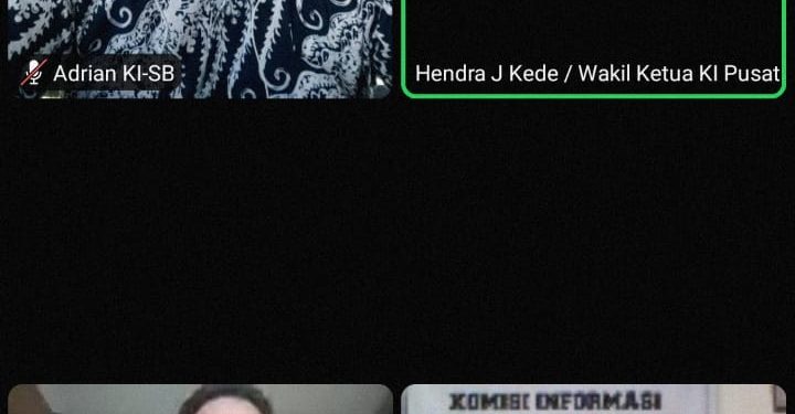 KI se Indonesia Uji Publik Ranperki Kelembagaan Secara Virtual