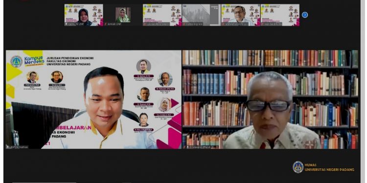 PUSBANGBEL LP3M UNP dan Prodi Pendidikan Ekonomi Rancang Perangkat Pembelajaran dengan Metode Case Method dan Team Based Project