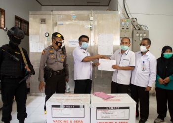 Vaksin Covid Sinovac Tiba di 50 Kota