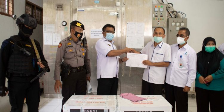 Vaksin Covid Sinovac Tiba di 50 Kota