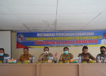 Musrenbang Kecamatan Tahun 2022 Digelar