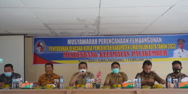 Musrenbang Kecamatan Tahun 2022 Digelar