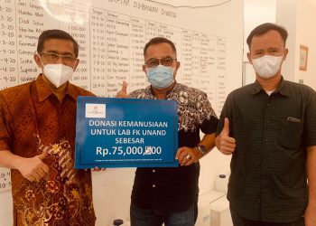 Dana ‘Badoncek’ Online Lab FK Unand Disalurkan