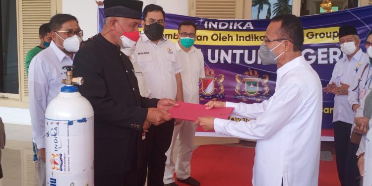 Kadin Bantu 380 Tabung Oksigen, Gub: Untuk Stok Oksigen di Sumbar Sudah Mencukupi