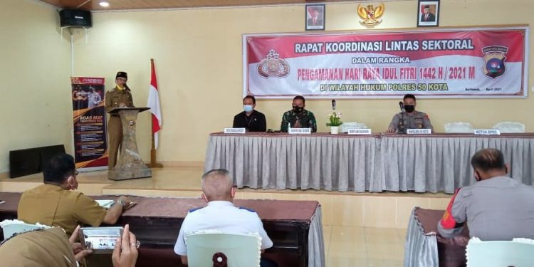 Bupati Lima Puluh Kota Hadiri Rakor Operasi Ketupat