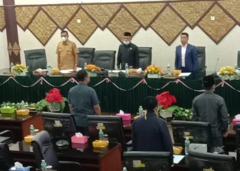 DPRD Kota Padang Gelar Paripurna Tutup Masa Sidang II dan Buka Sidang III 2021