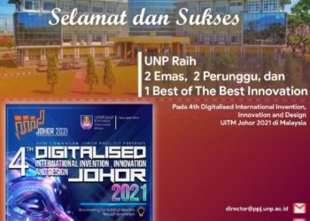 Dosen UNP Raih Prestasi Bergengsi Pada 4th DDII di Malaysia