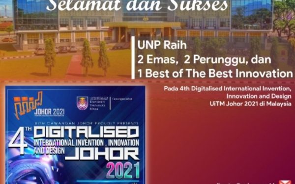 Dosen UNP Raih Prestasi Bergengsi Pada 4th DDII di Malaysia