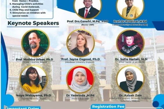 PG PAUD UNP Laksanakan International Conference of Early Childhood Education