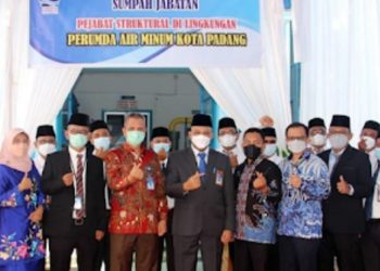 5 Pejabat Struktural Perumdam Kota Padang Dilantik