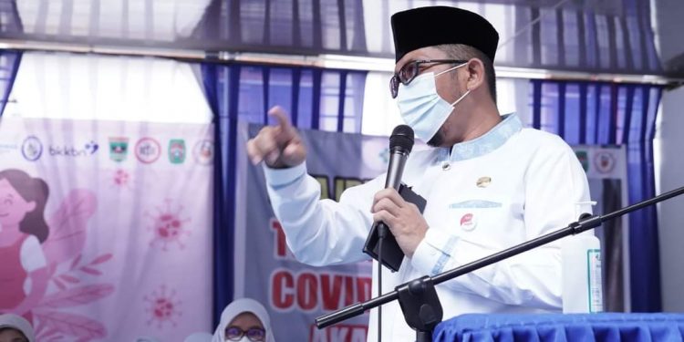 Wali Kota Padang Hendri Septa Apresiasi Pencanangan Vaksinasi Covid-19 Anak Usia 12-17 Tahun