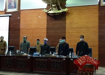 DPRD Sumbar Gelar Rapat Paripurna Mars Sumatera Barat dan 2 Ranperda