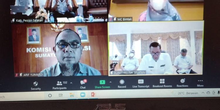 Pemkab Pessel Gelar Bimtek Pemeringkatan untuk PPID Pembantu