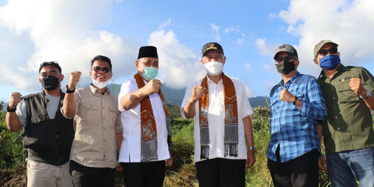Pemprov Sumbar Dukung Akses Jalan ke Gunung Talang