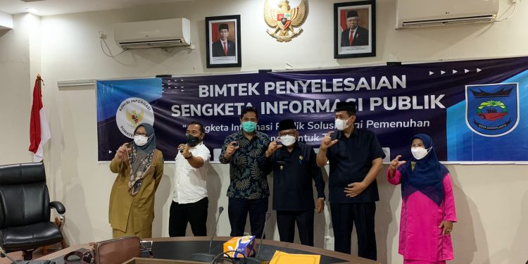 Bimtek PSI Saat RTKD, Wawako Sawahlunto: Terima Kasih Ketua KI Sumbar