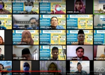 Rektor UNP Genefri Buka MTQ Mahasiswa MIPA LPTK Indonesia 2021