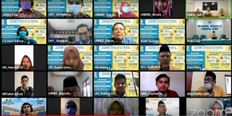 Rektor UNP Genefri Buka MTQ Mahasiswa MIPA LPTK Indonesia 2021