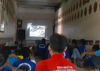 WBP Lapas Padang Nobar Film G30S PKI