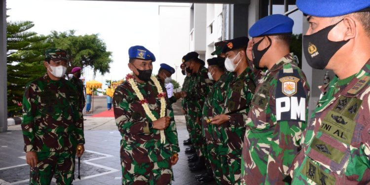 Danpuspomal Kunjungi Lantamal II untuk Safari Pers