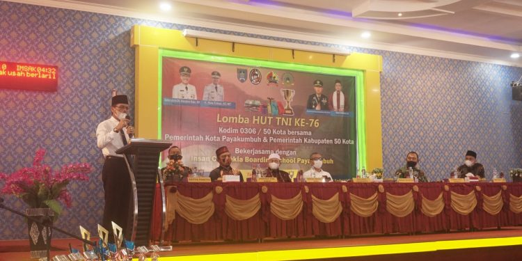 Bupati Safaruddin Minta Niniak Mamak Berperan Program Peningkatan Vaksinasi Covid 19