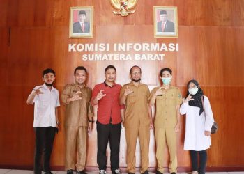 KI Sumbar Dikunjungi Diskominfo Padang Panjang