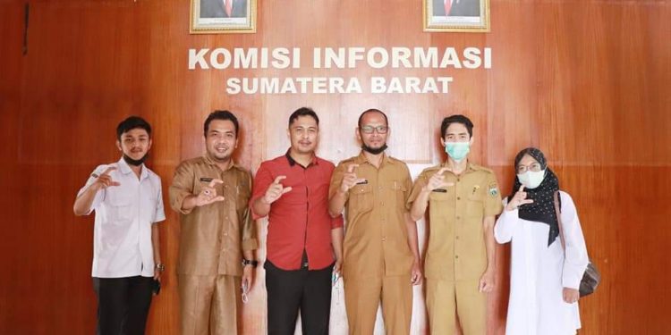 KI Sumbar Dikunjungi Diskominfo Padang Panjang