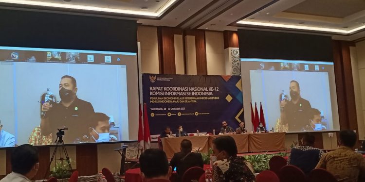 Rakornas Komisi Informasi Digelar secara Hibryd, Tugas Akhir Periode 2017-2021