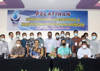 Perumda Air Minum Kota Padang Lakukan Pelatihan Konstruksi, Pengoperasian dan Pemeliharaan Instalasi Jaringan Air