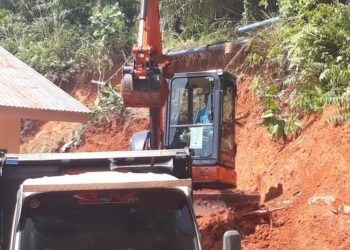 Longsor Tebing IPA Gunung Pangilun Akibatkan Pipa Hampir Putus