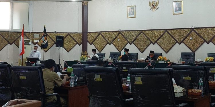 DPRD Kota Padang Rapat Paripurna Masa Sidang III Tahun 2021