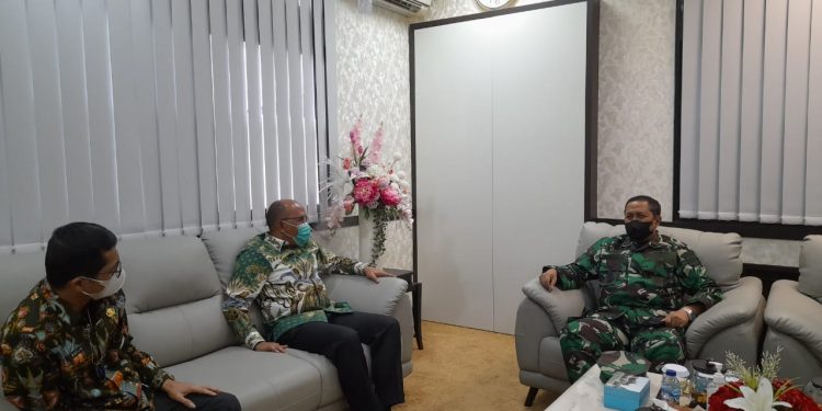 Ketua DPRD Sumbar Supardi Terima Kunjungan Dan Lantamal 2 Baru