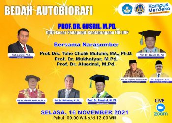 UNP Bedah Buku Autobiografi Prof Gusril