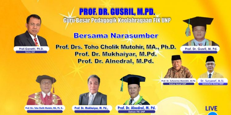 UNP Bedah Buku Autobiografi Prof Gusril