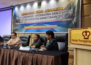 Jadi Narasumber Bimtek, Ketua DPRD Supardi Ajak Jurnalis Kawal Progul Kepala Daerah