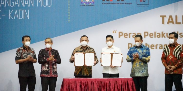 Bangun Dunia Usaha Tanpa Suap, KPK Kerja Sama dengan Kadin