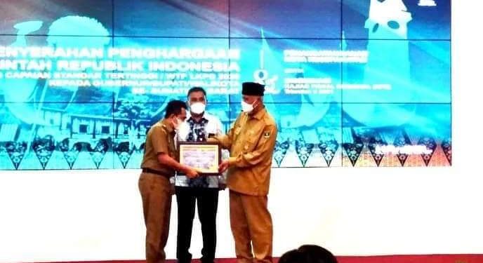 Pemkab Pesisir Selatan Terima Penghargaan Kemenkeu RI