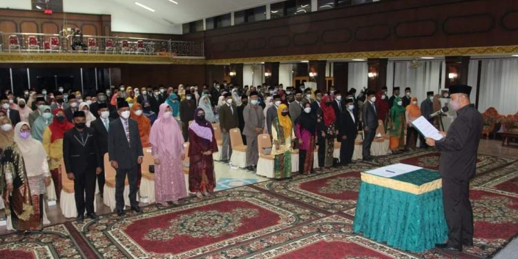 Bupati Sijunjung Benny Dwifa Lantik 234 Pejabat Fungsional